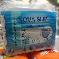 پوشک بزرگسال شورتی  Nova Slip سایز مدیوم ساخت ایتالیا 14 عددی