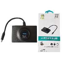 هاب 4 پورت Type-C to USB30 پی نت P-net P-233