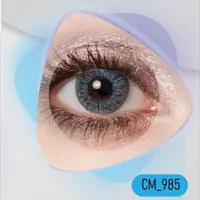 لنز رنگی و طبی رنگی طوسی دور دار برند کلیرویژن کره جنوبی
