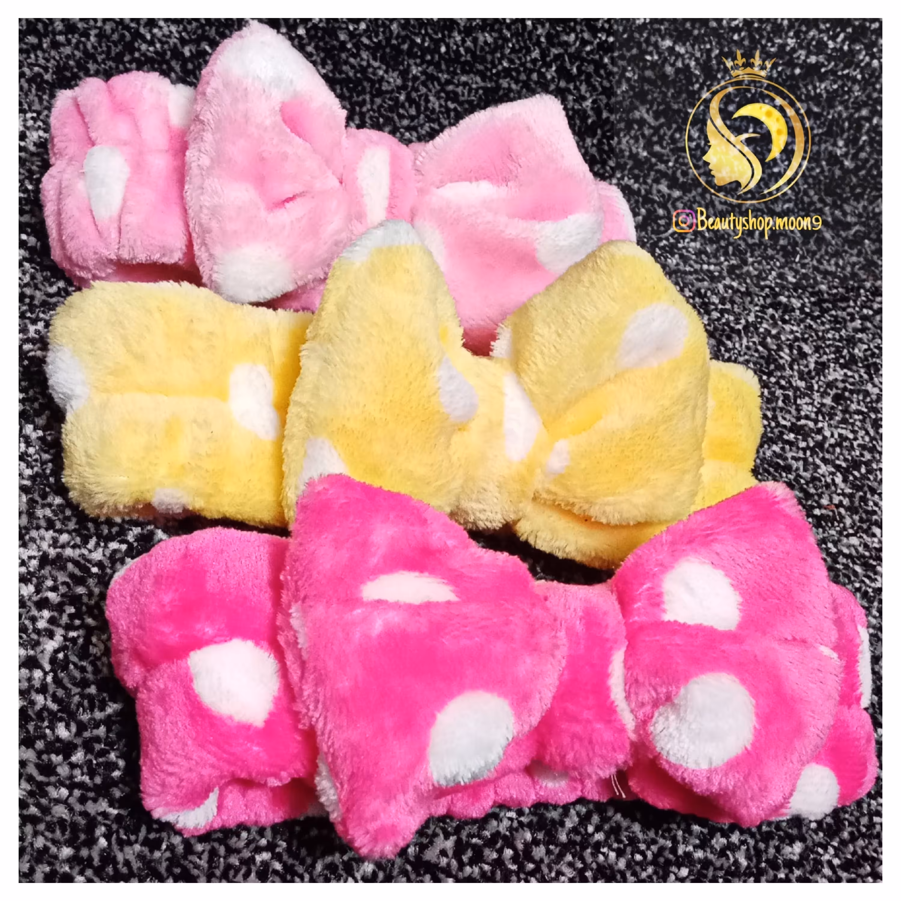 هد بند حوله ای فانتزی مخملی 