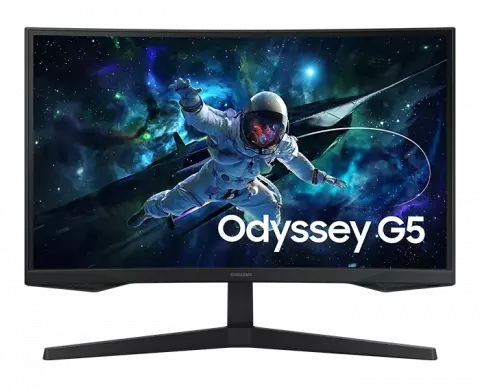 خرید مانیتور گیمینگ منحنی 27 اینچ Samsung مدل Odyssey G5 S27CG552EM