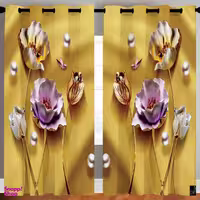 پرده رنس مدل C31-50824 سایز 290x140 سانتی متر