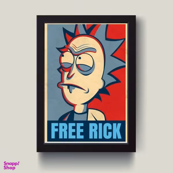 تابلو مدل Rick and morty کد G6-14