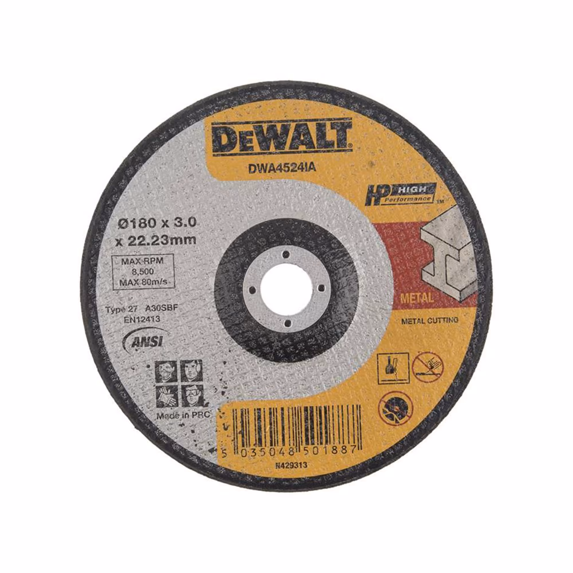 صفحه برش فلز دیوالت 10 عددی مدل DWA4524IA