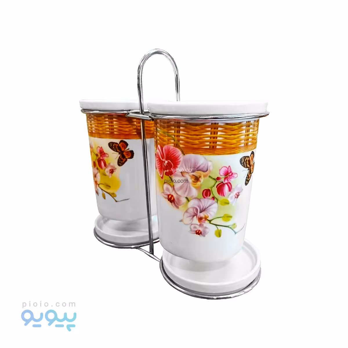 جاقاشقی دو قلو گلدار