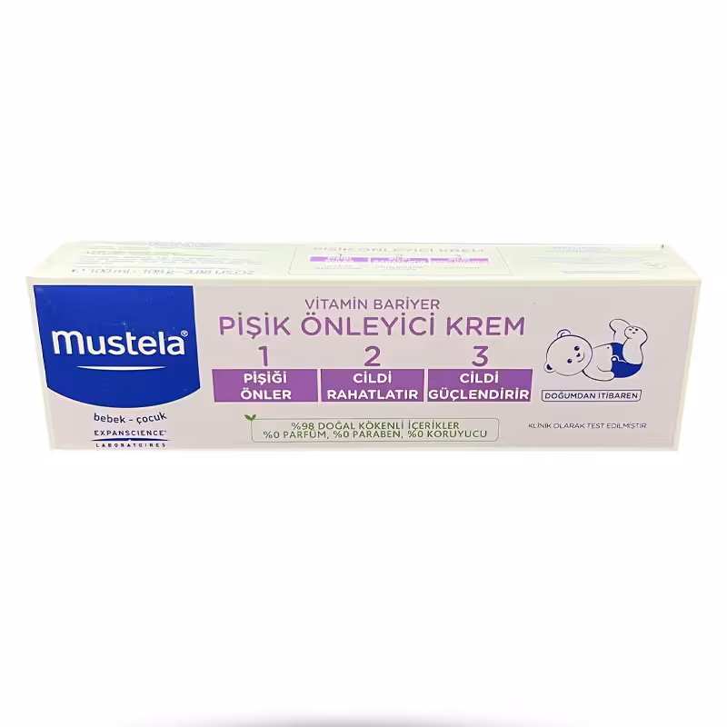 کرم سوختگی کودک mustela موستلا مدل 3-2-1 حجم 100 میل