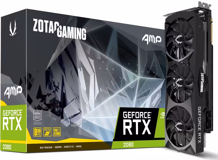 کارت گرافیک زوتک مدل GeForce RTX 2080 AMP با حافظه 8 گیگابایت