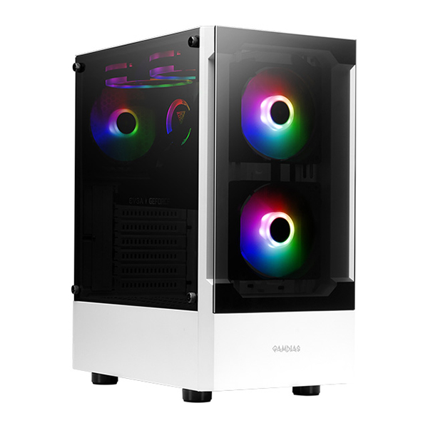 کیس کامپیوتر گیم دیاس مدل TALOS E3 WH White