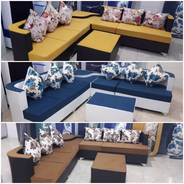 مبل ال کنج راحتی 6نفره