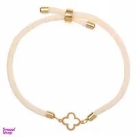 دستبند طلا 18 عیار زنانه مدل ونکلیف