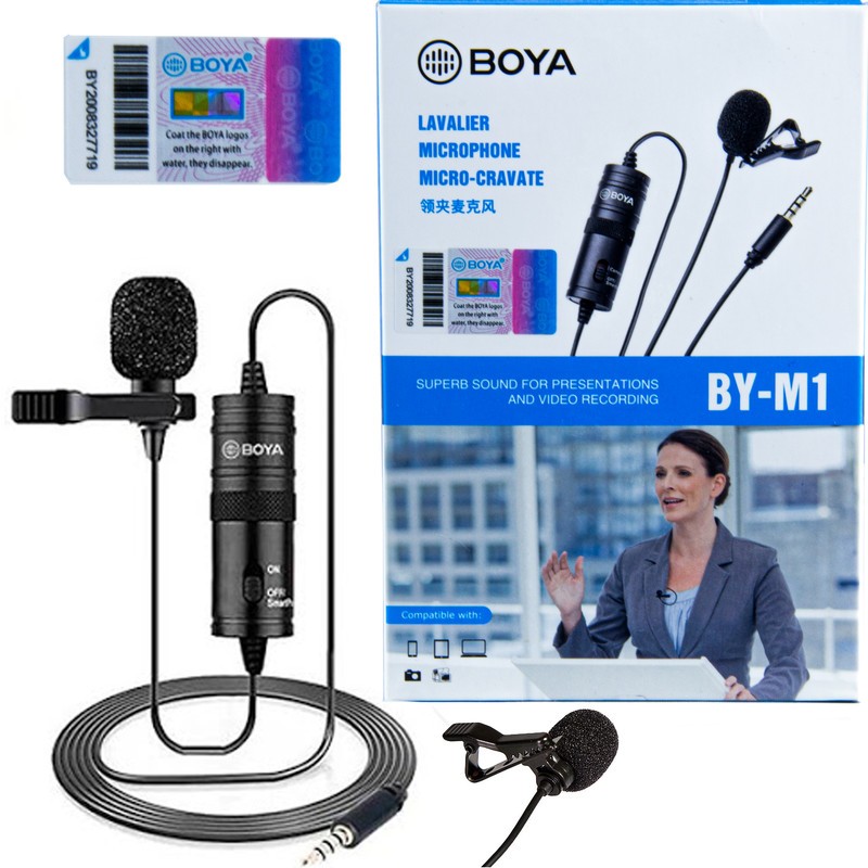 میکروفون یقه ای بویا مدل  M1                                     Boya BY -M1 microphone