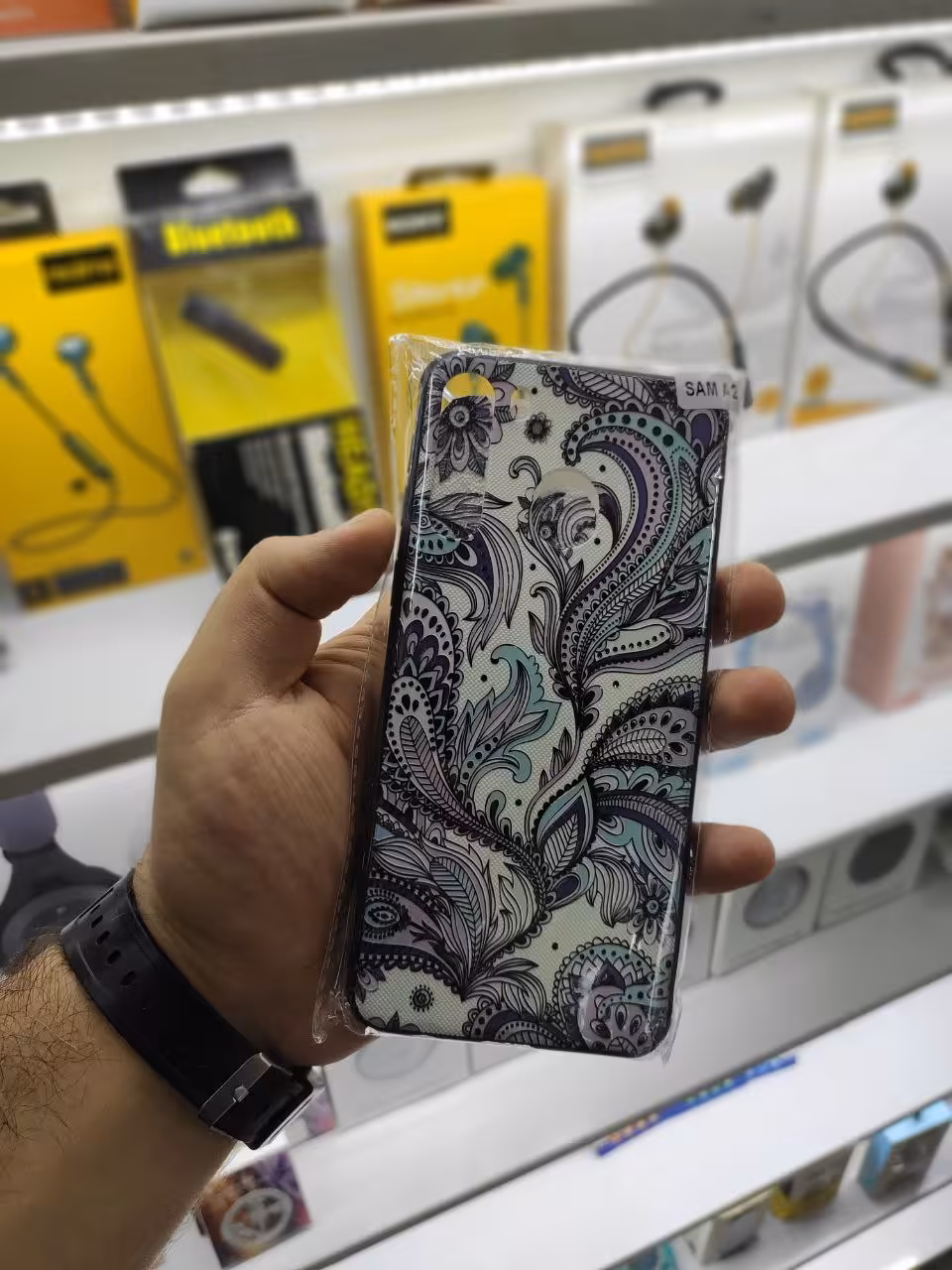 کاور طرح دار 12 مناسب برای گوشی موبایل samsung A21