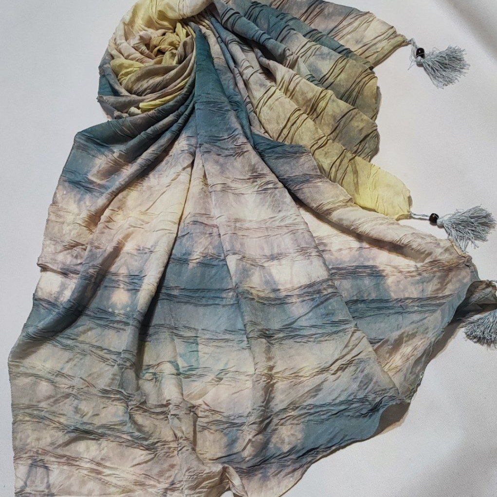 شال نخی آبرنگی
