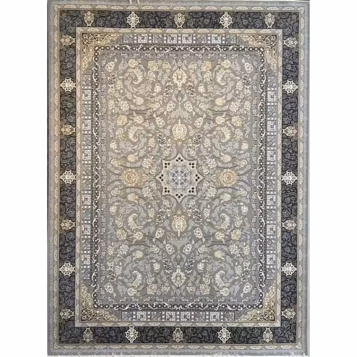 فرش ماشینی دریا نقره ای