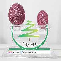  پک  15 عددی تخم مرغ رنگی کالباسی آبی اکلیلی تزیینی دکوری مناسب هفت سین