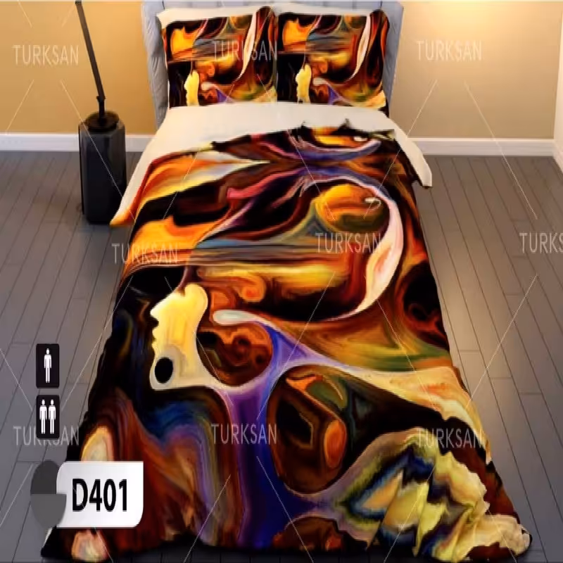 سرویس روتختی ترکسان کد D-401 دونفره 6 تکه