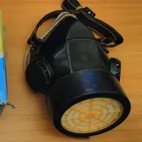 ماسک نیم صورت فیلتردار شیمیایی اصلی ذغال دار بلوایگل