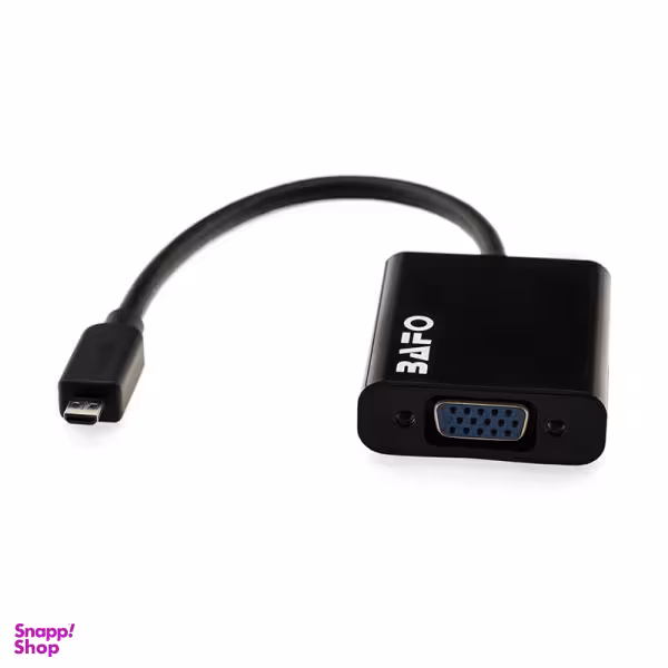 مبدل MHL microUSB به VGA بافو مدل BF-2646