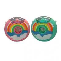 قمقمه گرد کودک طرح رنگین کمان