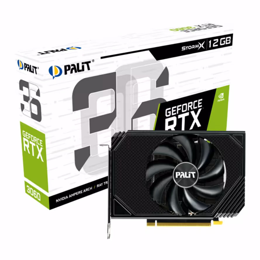 کارت گرافیک پلیت GeForce RTX 3060 StormX 12GB