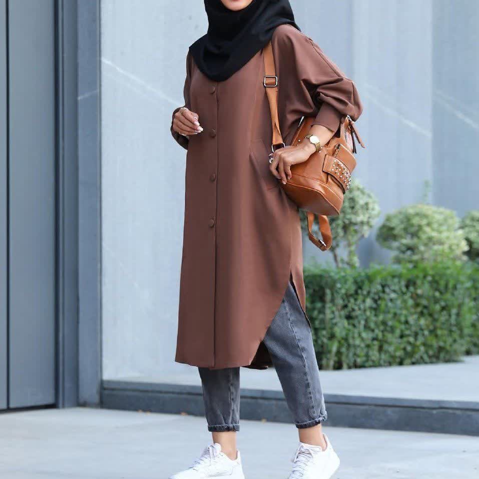 مانتو دانشجویی اداری واسپرت