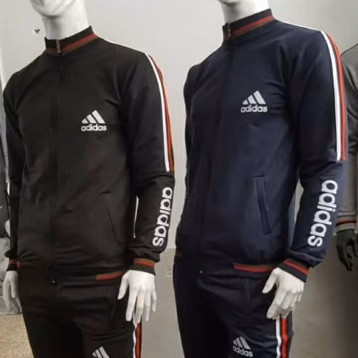 ست ورزشی سویشرت و شلوار طرح و چاپ آدیداس