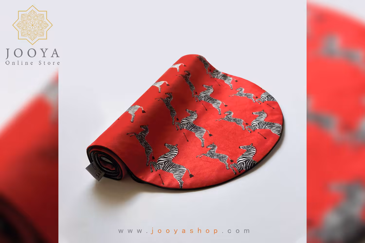 رانر لبه گرد طرح گورخر