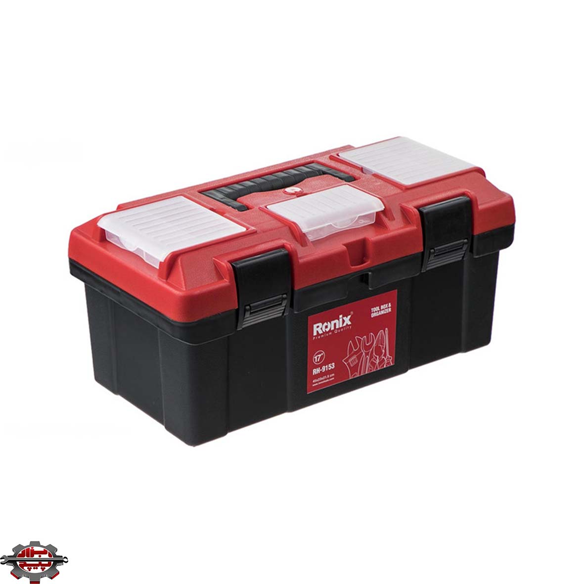 جعبه ابزار پلاستیکی 17 اینچ رونیکس مدل RH-9153