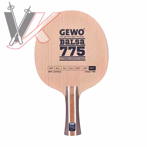 چوب راکت پینگ پنگ جوو مدل بالسا کربن 775 کد 2004088