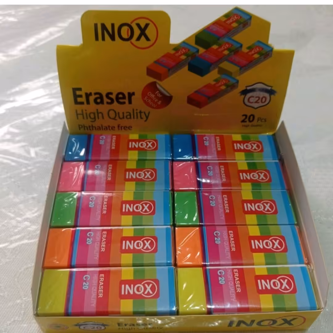 پاکن رنگی اینوکس سایز 20(تکی)