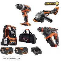 مجموعه جذاب آاگ شارژی مدل JP18H3-402 و رادیو BR18C-0