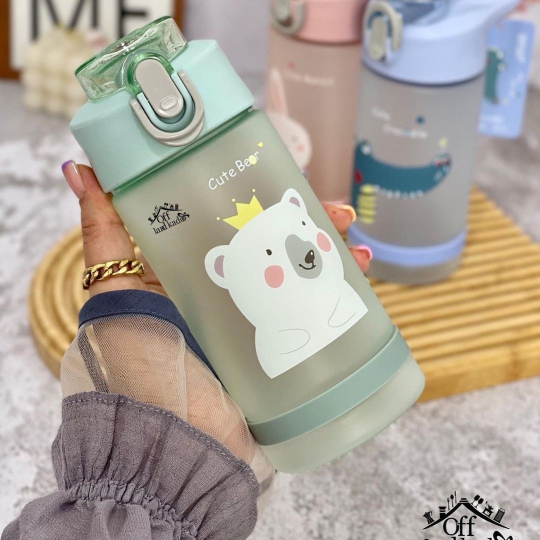 قمقمه   کودک نی دار کرولیک نشکن  برندEYUN(وارداتی)