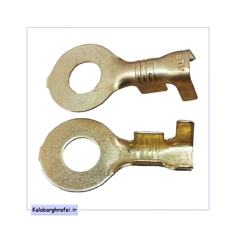 سرسیم مدل مهره خور 6 دور پهن کد 1405 برنج بسته 150 عددی