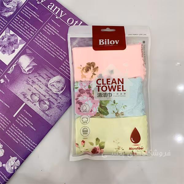 دستمال گل دار 3 عددی