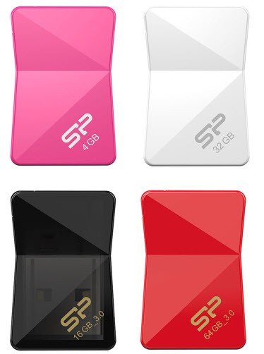 فلش مموری سیلیکون پاور Touch T08 ظرفیت 64 گیگابایت