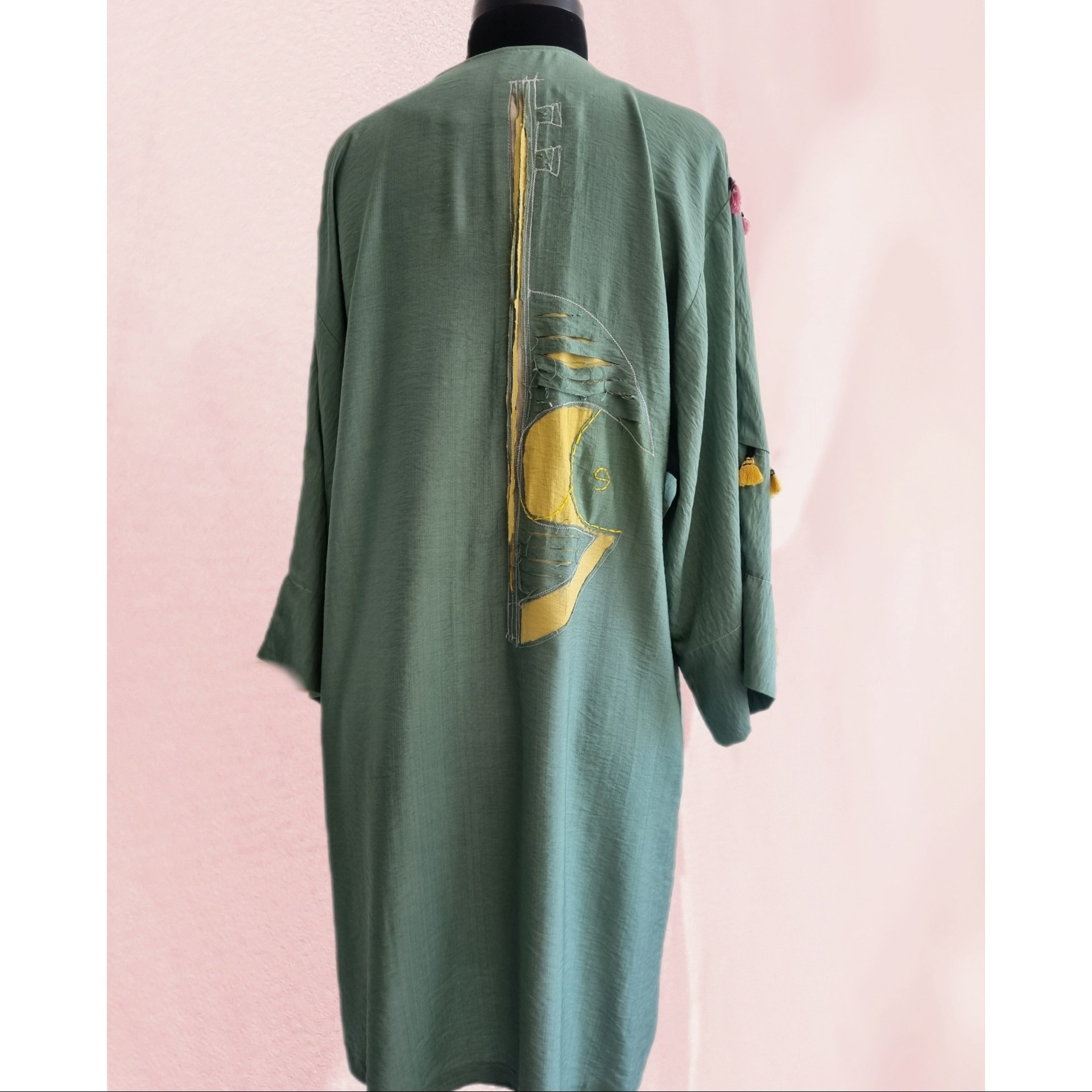 مانتو نخی طرح ساز قیچک
