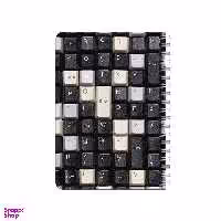 دفترچه یادداشت بامبیلیپ مدل چوبی طرح کیبورد کد 7997663