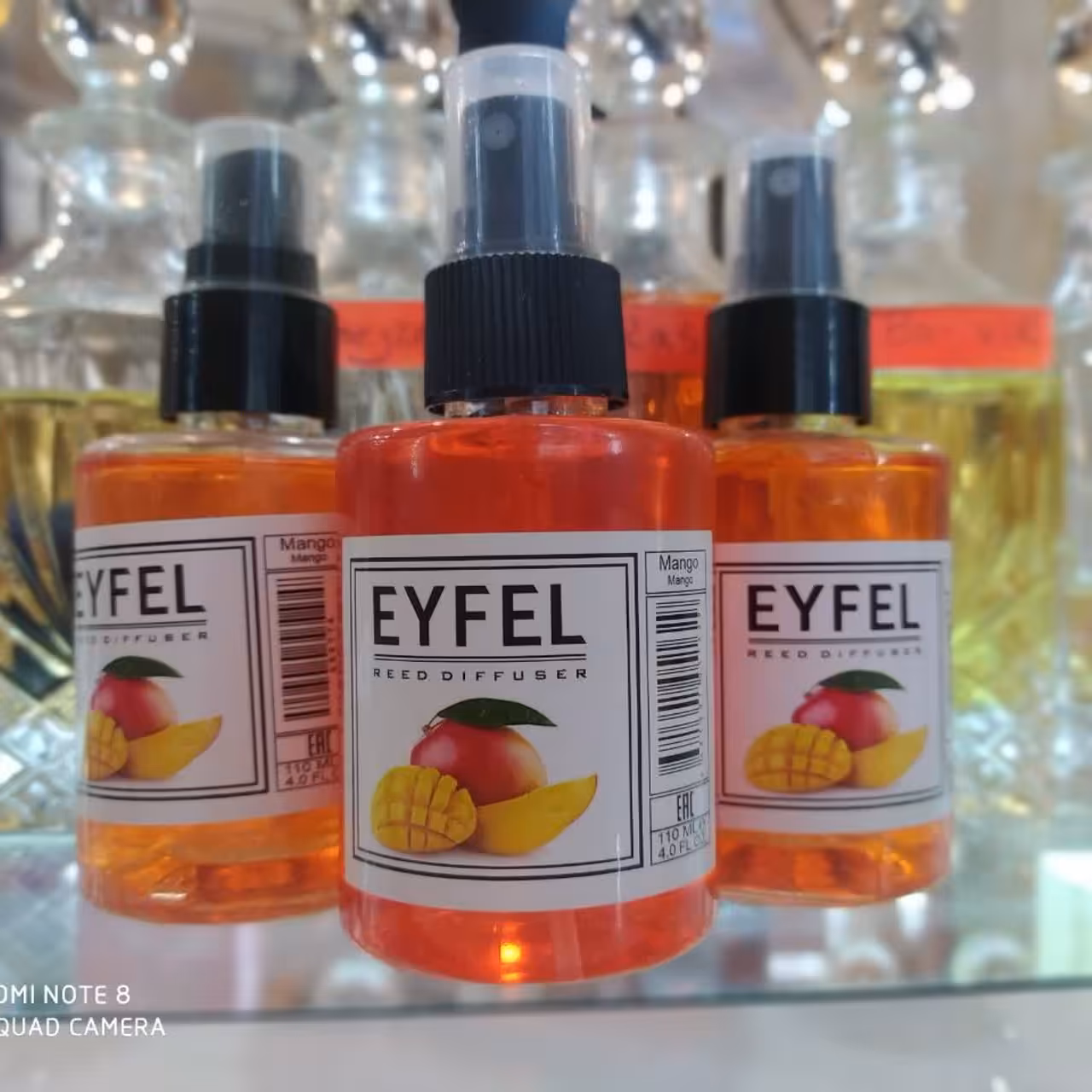 خوشبو کننده اسپری ایفل با رایحه انبه