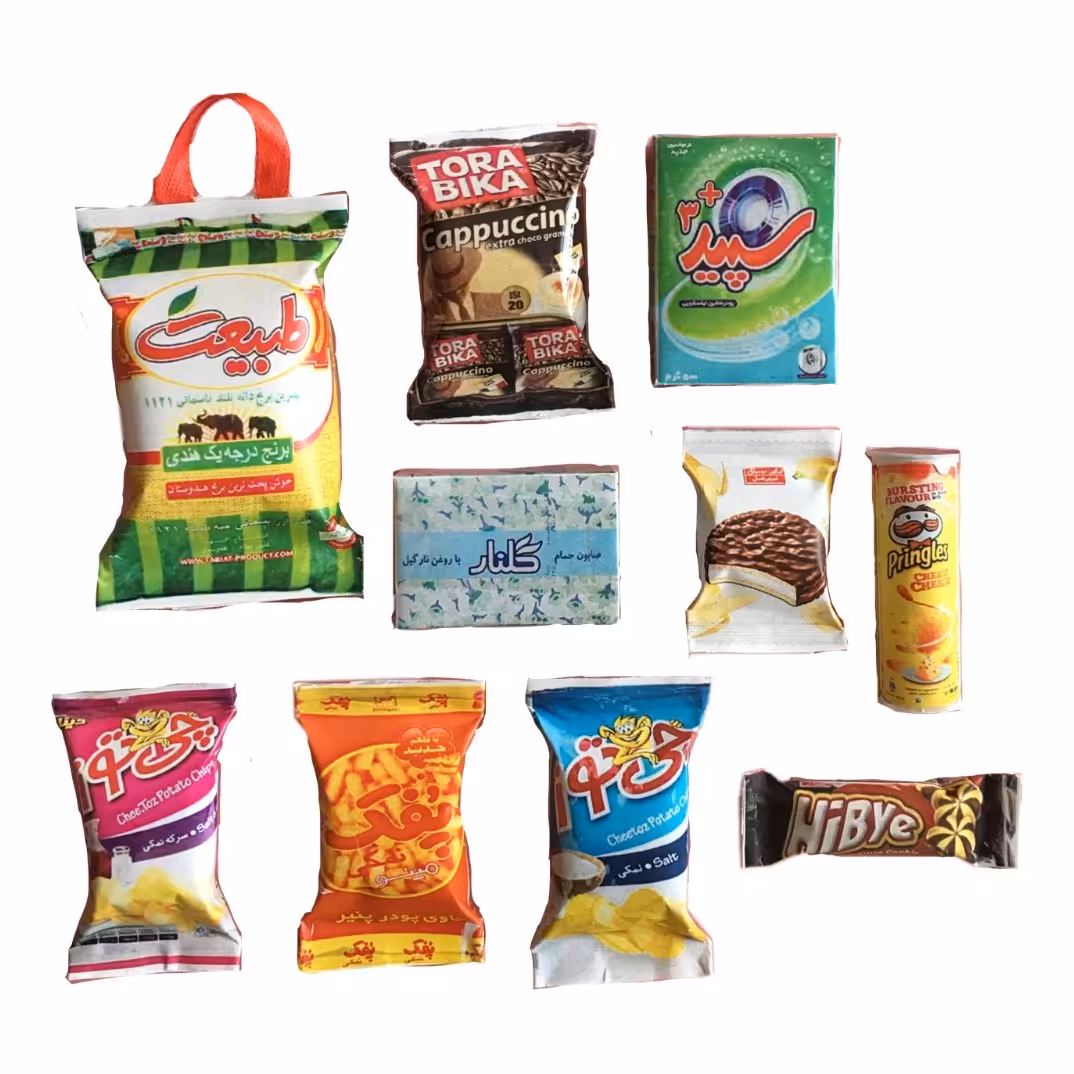 مگنت مدل مینیاتوری مجموعه 10 عددی 