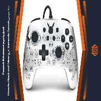 کنترلر با سیم PowerA Enhanced مخصوص Nintendo Switch – طرح Pikachu Black and Silver