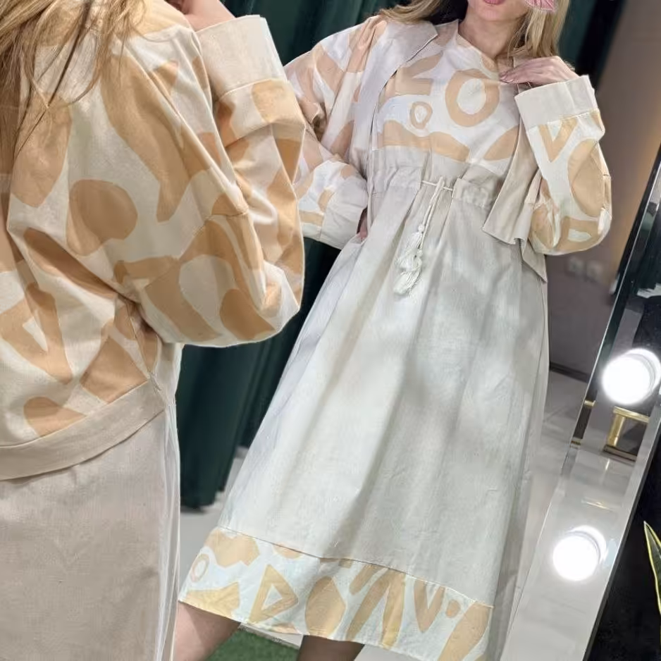 مانتو دو پی اس مدل نوا سایز 38تا46 جنس لنین  نچرال قد سارافون 117قد کت 45  رنگبندی چهار رنگ ژورنال