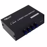 سوئیچ 4 پورت 1 به4  VGA  رویال 