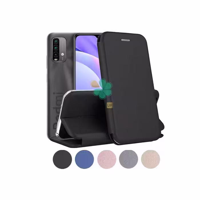 کیف گوشی چرمی کلاسوری مناسب شیائومی Redmi Note 9 4G