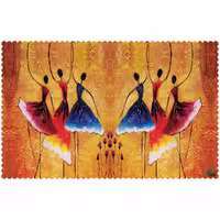 رومیزی مخمل طرح زن سایز 140 در 220 مدل T8-41 شرکت رنس