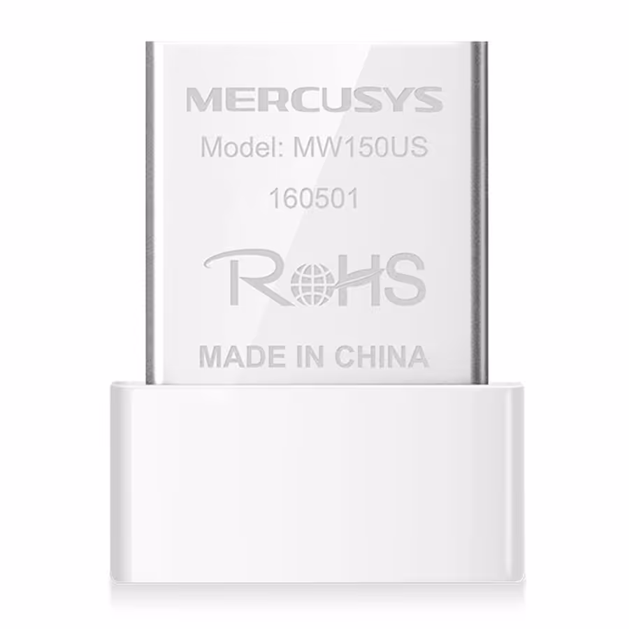 قیمت و خرید کارت شبکه USB بی‌سیم 150Mbps مرکوسیس مدل MW150US | یاس ارتباط