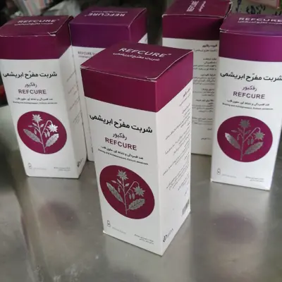 شربت گاو زبان کاملا گیاهی مفرح ابریشمی رفکیور(آرام بخش، مقوی مغز و اعصاب و قلب)