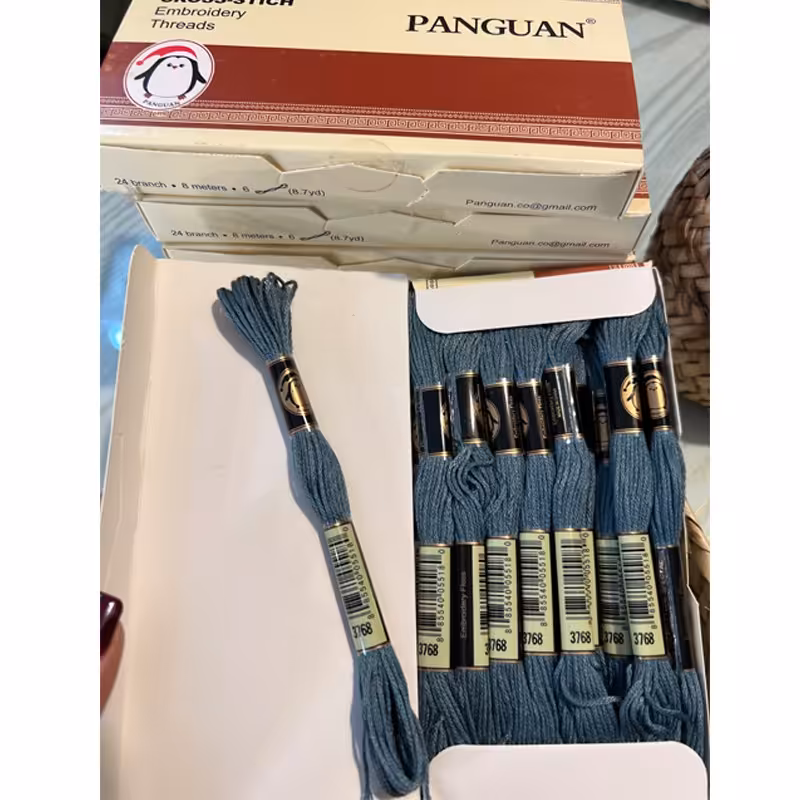 نخ گلدوزی پنگوئن کد P-3768 پک 24 عددی 