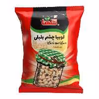 لوبیا چشم بلبلی گلها حجم 400 گرم – سلفون