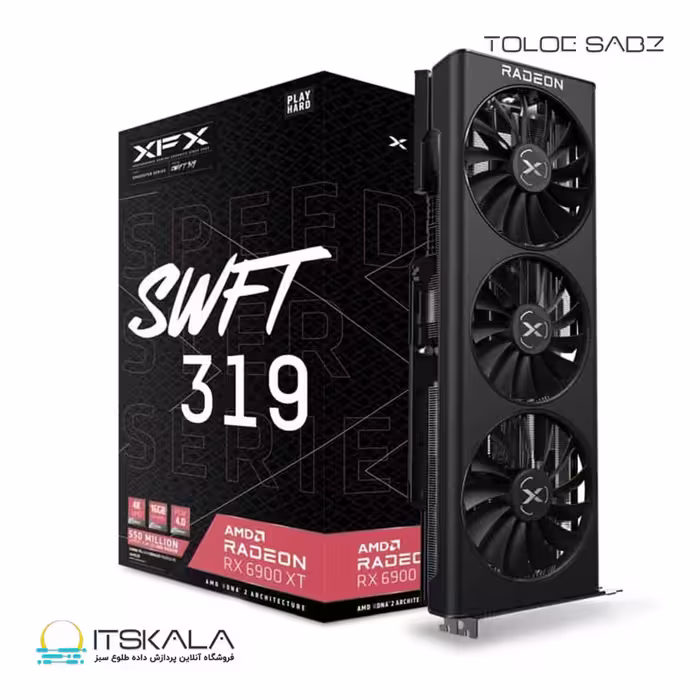 کارت گرافیک ایکس‌اف‌ایکس XFX AMD Radeon RX 6900 XT 16GB
