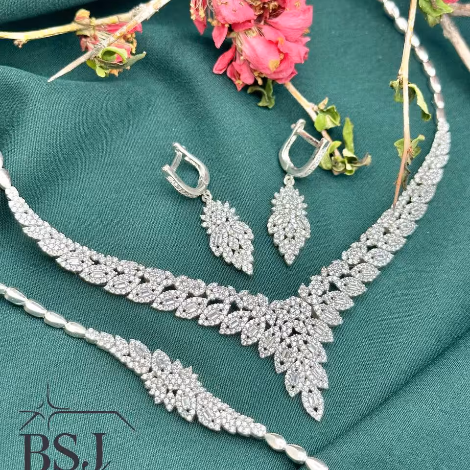 سرویس نقره جواهری کد 040